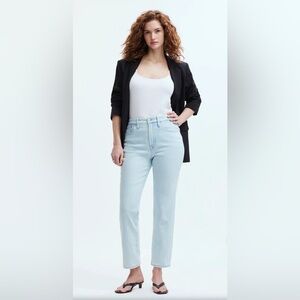 Madewell The Curvy Perfect Vintage Jean Light Blue Wash Size 27